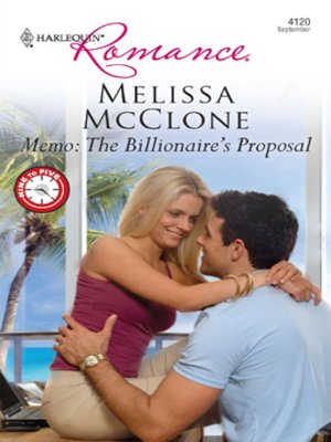 cover image of Memo: The Billionaire's Proposal